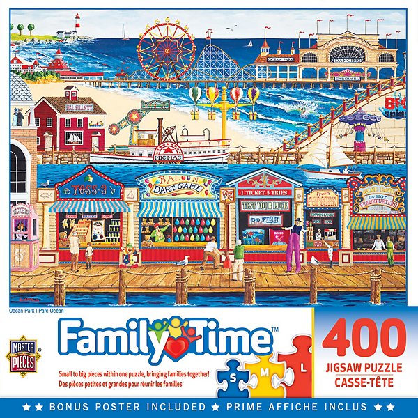 Family Time - Ocean Park 400 Piece Jigsaw Puzzle