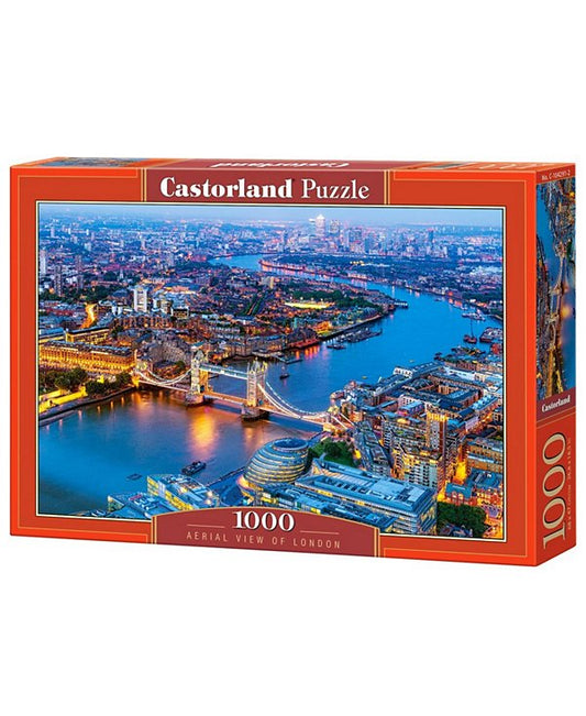 Aerial View of London Jigsaw Puzzle Set, 1000 Piece