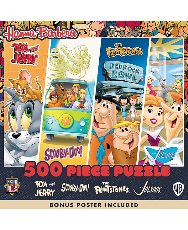 MasterPieces Hanna Barbera - Classics 500 Piece Jigsaw Puzzle